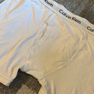 Calvin Klein Men's Cream Boxer Briefs